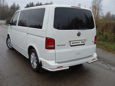 Пороги труба 60 мм ТСС для Volkswagen Multivan/Caravelle 2009-2015